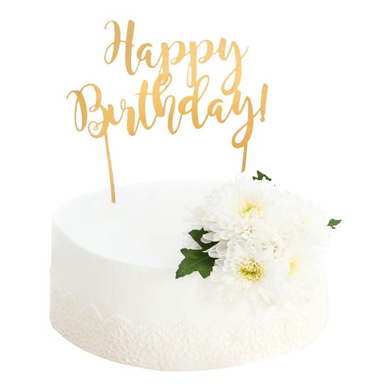 Lace Ruffles Cake