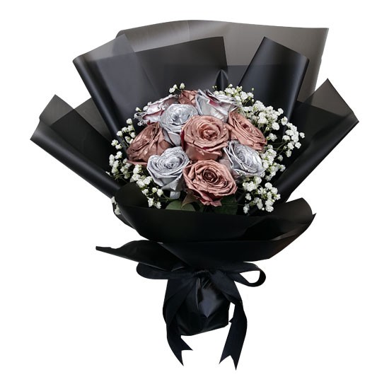 The Amber 10 Roses - Deluxe 